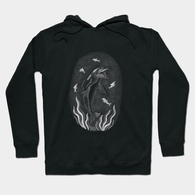 Dolphin spirit animal Hoodie by VEROfojt